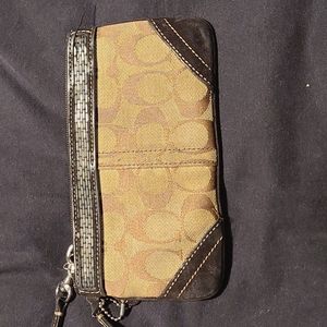 Coach wristlet